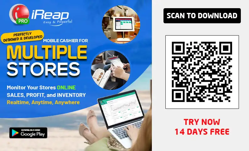 Free POS Android Apps iREAP POS LITE
