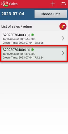 Synchronize sales redeem point in mobile cashier android iREAP POS PRO