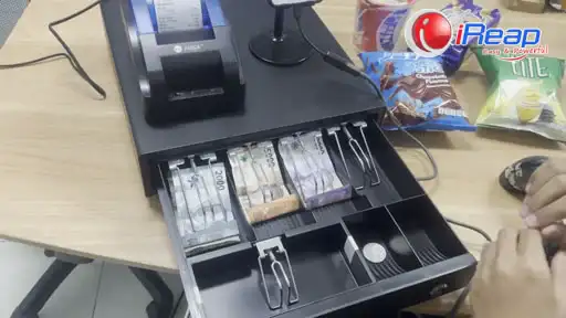 Cara menghubungkan cash drawer panda ke printer Panda PRJ-58D menggunakan aplikasi iREAP POS PRO