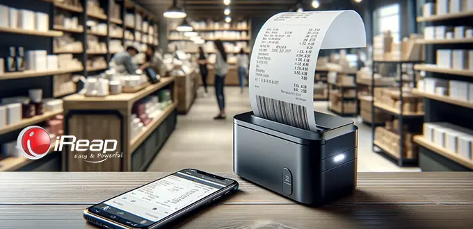 Print Cashier's Receipt on Bluetooth Printer