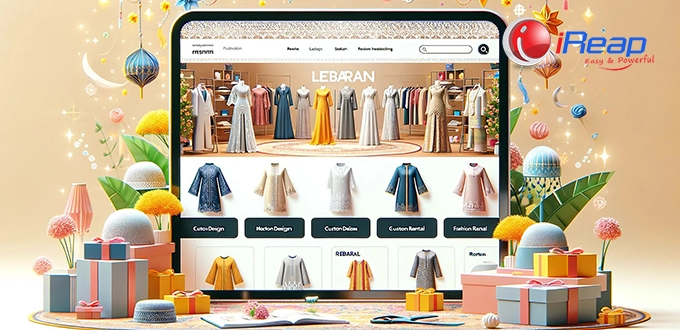 Desain dan Produksi Baju Lebaran Custom