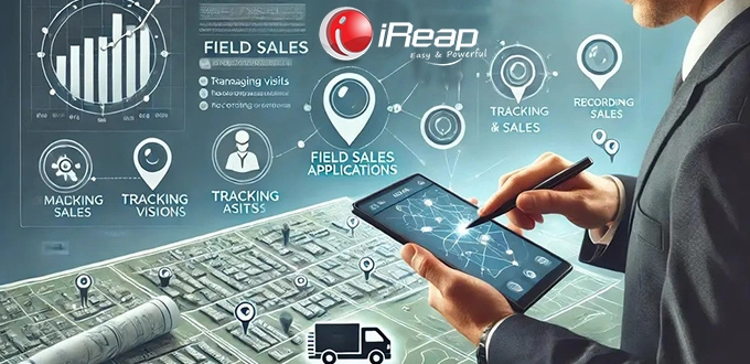 The Best Field Sales Application: iREAP POS for salesman and Canvassing