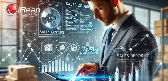 The Sales Order Application Enhances Salesman Productivity