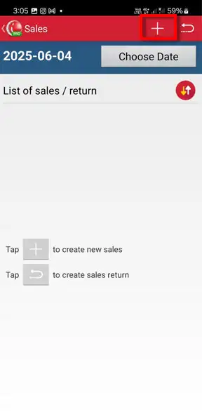 Create transactions in iREAP POS