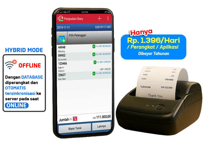 Aplikasi Kasir Gratis iREAP POS PRO Banyak Toko - Demo