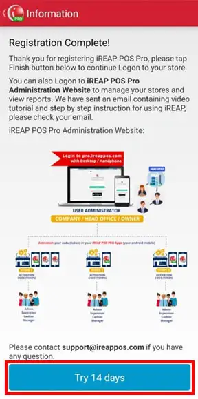 iREAP Pro registration uses data from iREAP Lite