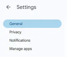 Manage google drive applications