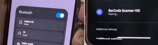 Hidupkan bluetooth di handphone android