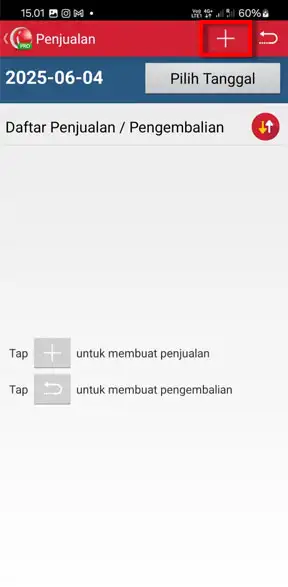 Buat transaksi di iREAP POS
