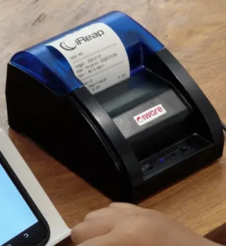 Print Struk Penjualan dari Mini Printer Bluetooth iWARE C58BT Print Struk Penjualan dari Mini Printer Bluetooth iWARE C58BT