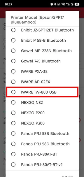 Cara menyambungkan printer iware IW-800 usb ke aplikasi kasir iREAP POS