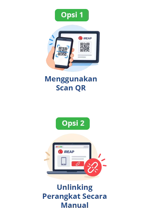 Bagaimana cara mengganti perangkat di aplikasi kasir android iREAP POS Pro