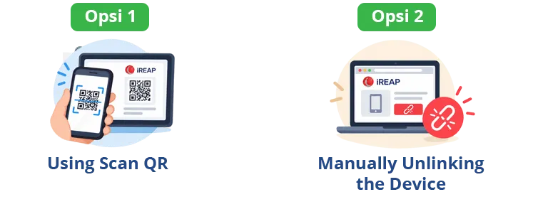 How to change device on the iREAP POS Pro Android cashier application