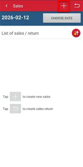 Add new sales transactions in iREAP PRO
