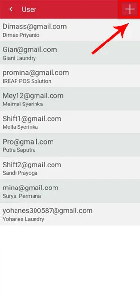 Menambahkan pengguna baru di iREAP PRO