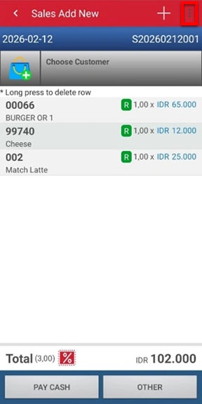 How to save orders in iREAP PRO