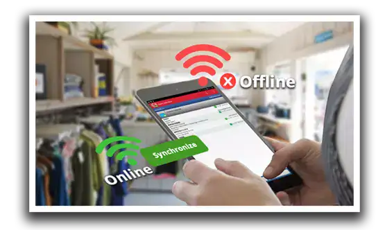 iREAP POS Pro support transaction offline & online support business continuity, master data syncronization