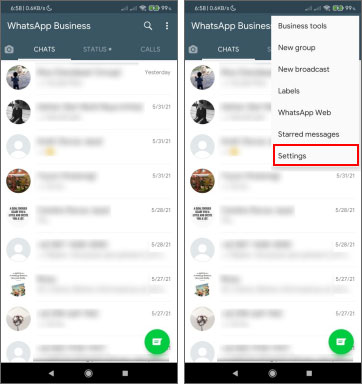 step one how to create a catalog on whatsapp business