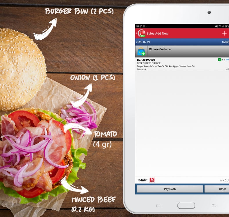 Aplikasi Kasir POS untuk Warung Makan Restoran Kafe