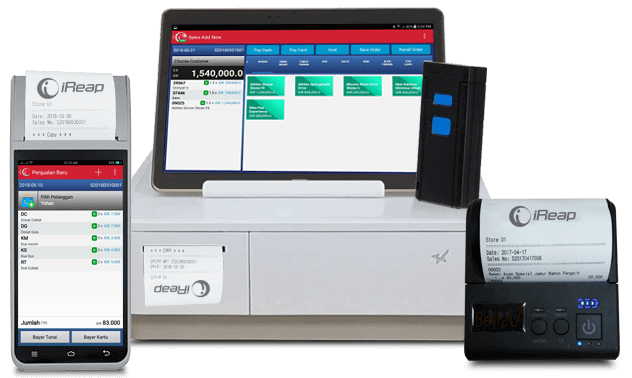 Free Mobile Cashier Android With Support Of Many Complete Hardware Brands - iREAP POS Lite