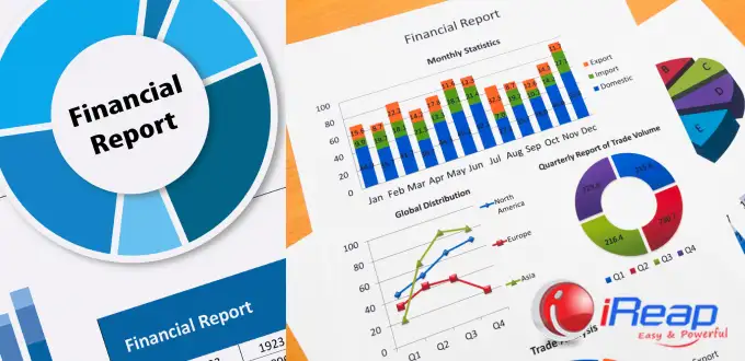 Integrated POS application with financial reports