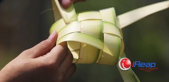 Ketupat wrapping business