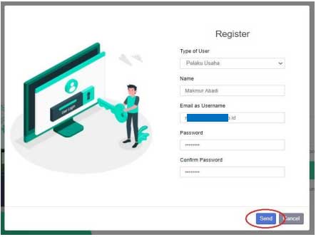 register akun sihalal