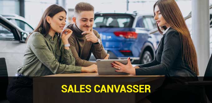 sales canvasser adalah