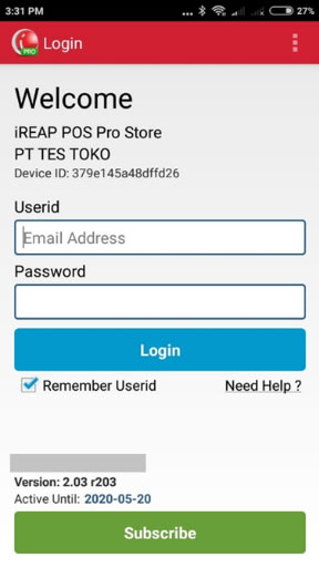 Create Sales Return in iREAP POS PRO - Login iREAP POS Apps