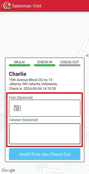 Mencatat informasi penting dari salesman di iREAP Pro