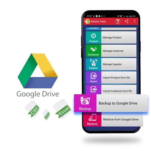 Aplikasi Kasir Toko Mendukung Backup Data ke Google Drive