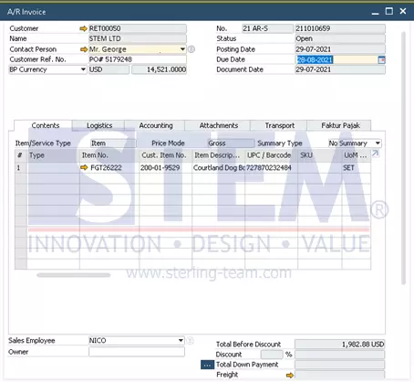 SAP Business One Tips - Credit Memo from Closed (Paid) AR Invoice