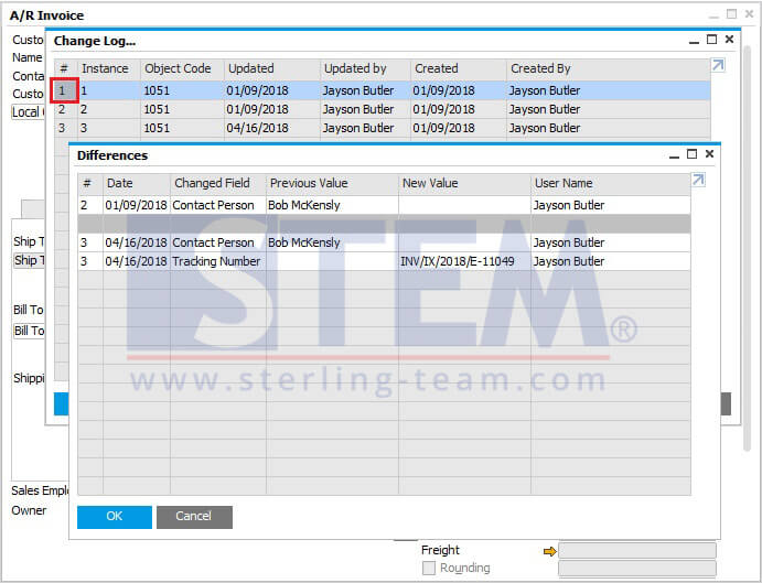 Monitoring Access Log & Change Log