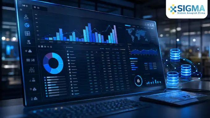 Tampilan kategori aging receivable SAP B1 berdasarkan umur piutang customer