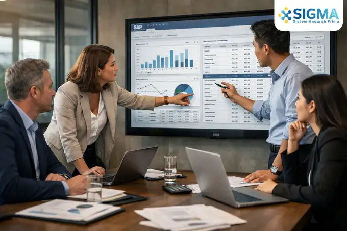 Implementasi SAP Business One pada perusahaan distribusi untuk mempercepat tutup buku bulanan