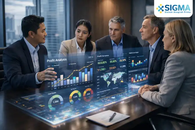 Fitur ERP untuk analisa keuangan di SAP Business One guna alokasi biaya overhead dan pusat biaya