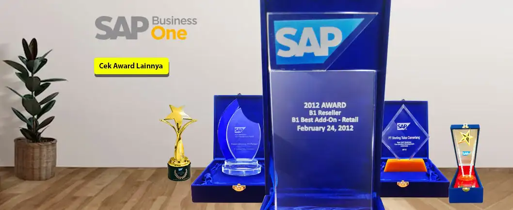 Best add on SAP Business One Ritel Award di Indonesia