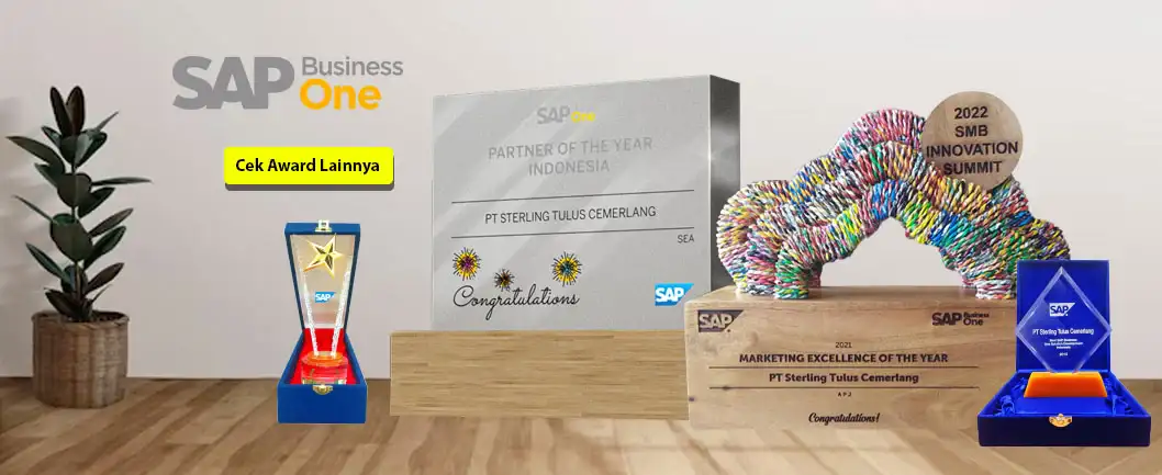 Prestasi Luar Biasa SAP Business One Partner of the Year & Marketing Excellence