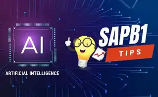 SAP Business One Tips AI using ChatGpt Plus