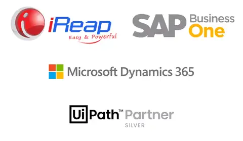 SAP Business One, Microsoft Business Central, UiPath Robotic Process Automation