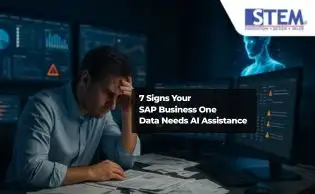 7 Signs Your SAP Business One Data Needs AI Intervention