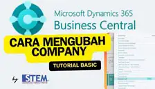 Cara Mengubah Company di Microsoft Dynamics 365 Business Central