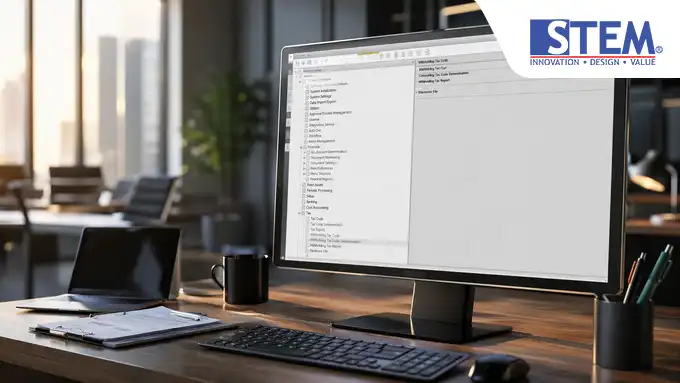 Screen view of the Administration Setup Financials Tax Withholding Tax menu in the SAP Business One ERP system