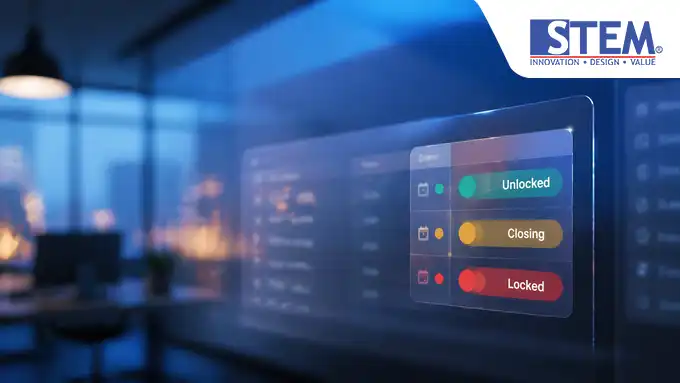 Konfigurasi status posting period di SAP Business One mulai dari Unlocked hingga Locked untuk kontrol transaksi