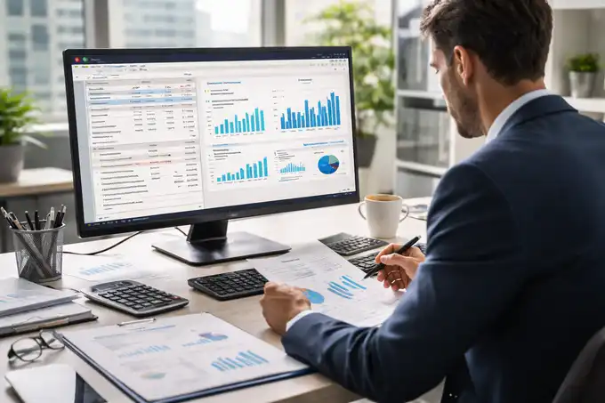 Impact of Down Payment Request accounting journal on financial reports in SAP Business One