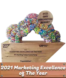 Award Marketing Excellence of The Year 2021 Asia Pacific Japan Area
