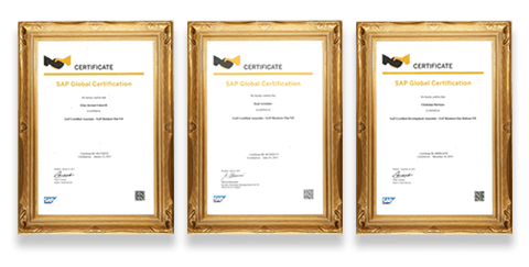 Sertifikat Konsultan SAP Business One