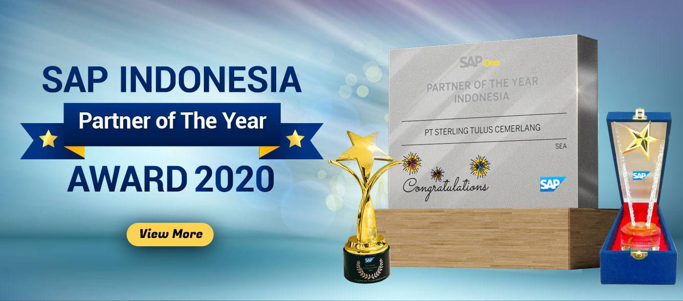 AWARD SAP Business One Partner of The Year 2020 - STEM SAP Gold Partner Indonesia