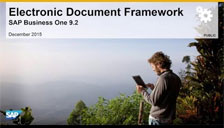 Electronic Document Framework