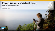 Fixed Assets Virtual Item